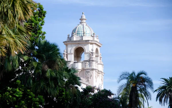 Toren in balboa park — Stockfoto