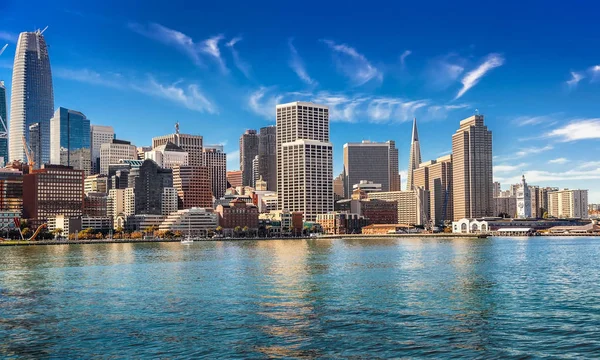 Downtown San Francisco Bay Area Sunny Day — Stock Photo, Image