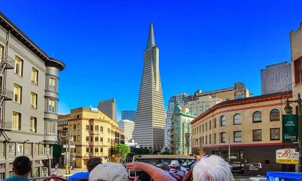 San Francisco Californie États Unis Octobre 2017 Les Touristes Explorent — Photo