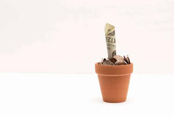 Cultivando el dinero — Foto de Stock