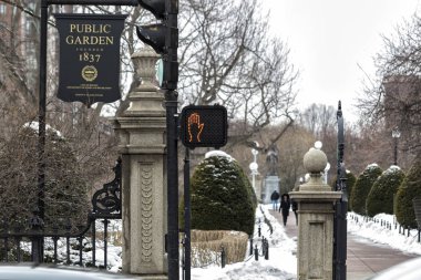 Boston Garden kışın