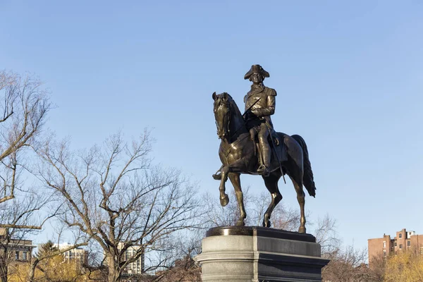 Estátua de George Washington Boston — Fotografia de Stock