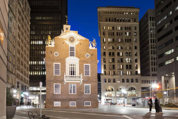 Держави старого будинку, Бостон, Массачусетс — стокове фото