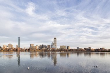 The Boston Skyline clipart