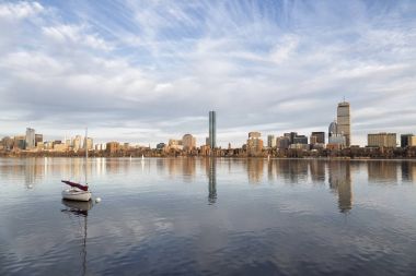 The Boston Skyline clipart