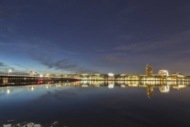 Boston manzarası gece