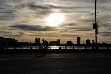 Boston 'da günbatımı