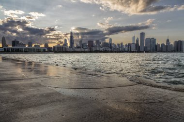 Günbatımı Chicago City