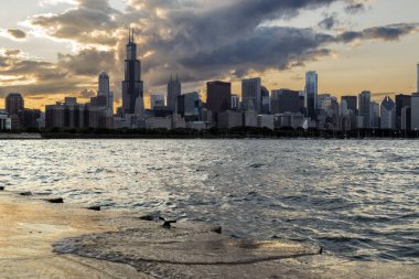 Günbatımı Chicago City