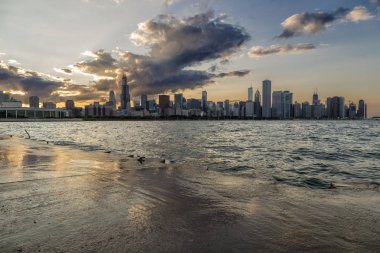 Günbatımı Chicago City