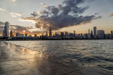Günbatımı Chicago City