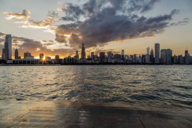 Günbatımı Chicago City