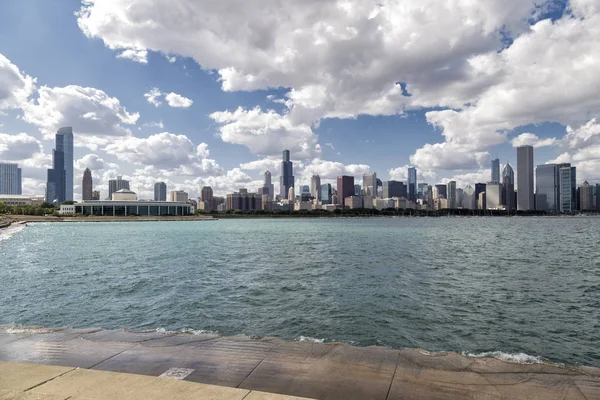 Horizonte Cidade Chicago — Fotografia de Stock