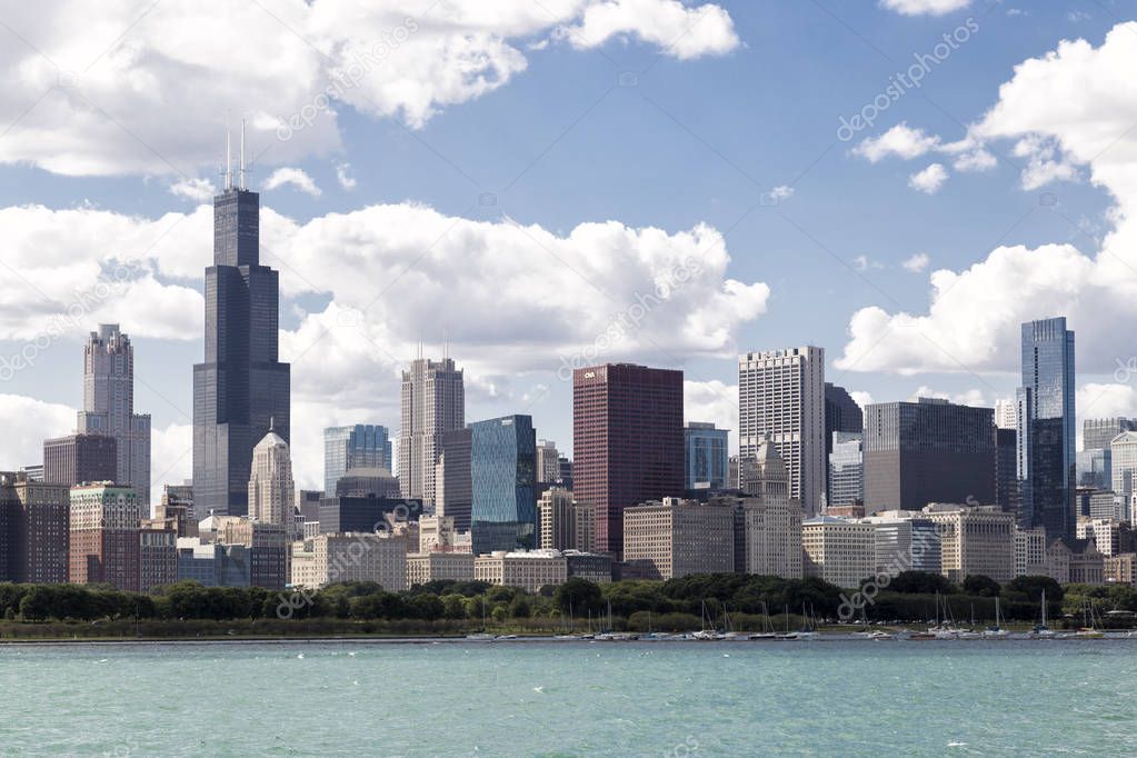 The Chicago City Skyline