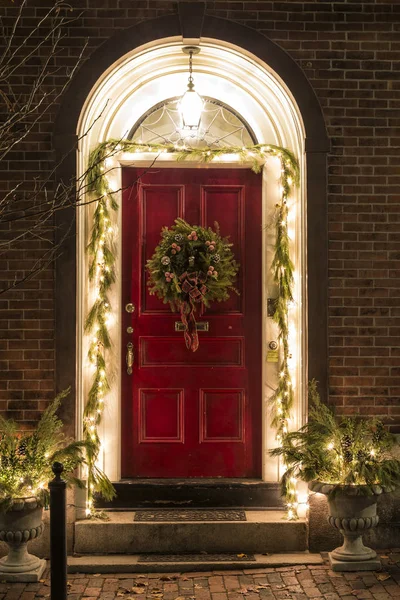 The Christmas Door Decoration