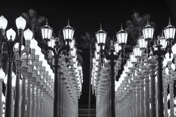 Lights in the LACMA Museum