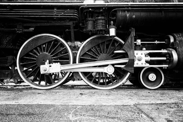 Wheels Old Train — Stock Photo, Image