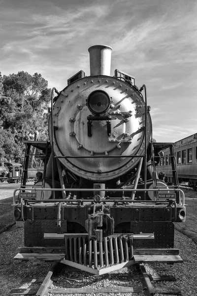 Vecchio Treno Vista Frontale — Foto Stock