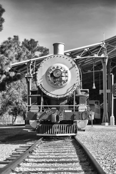 Ancien Train Vue Face — Photo