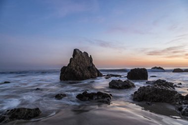 Günbatımı El Matador Beach, California