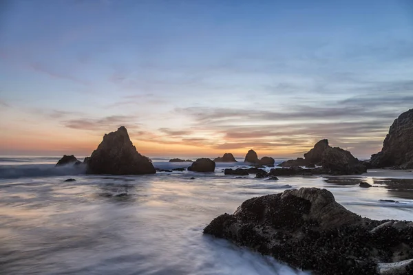 Sunset Matador Beach California — Stock Photo, Image