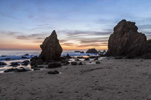 Tramonto Matador Beach California — Foto Stock