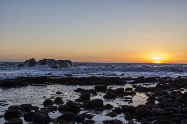 Gün batımı ile bir sıçrama
