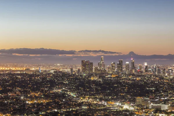 Wschód Słońca Los Angeles Kalifornia — Zdjęcie stockowe