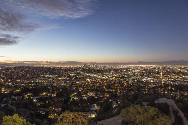 Sunrise Los Angeles Californië — Stockfoto