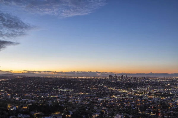 ロサンゼルス カリフォルニア州での日の出 — ストック写真