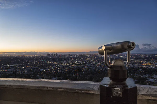 Wschód Słońca Los Angeles Kalifornia — Zdjęcie stockowe