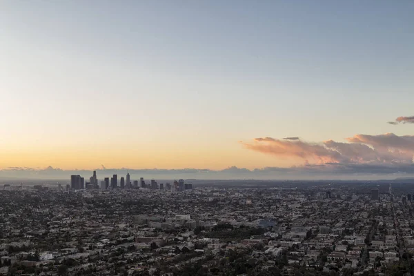 Sunrise Los Angeles Californië — Stockfoto