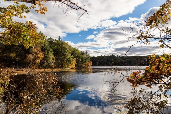 Krásné Podzimní Odpoledne Massachusetts — Stock fotografie