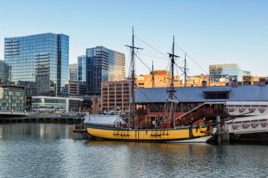 Boston Limanı 'ndan güzel bir manzara