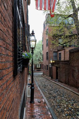 Beacon Hill, Boston 'da Bir Bahar Öğleden Sonra