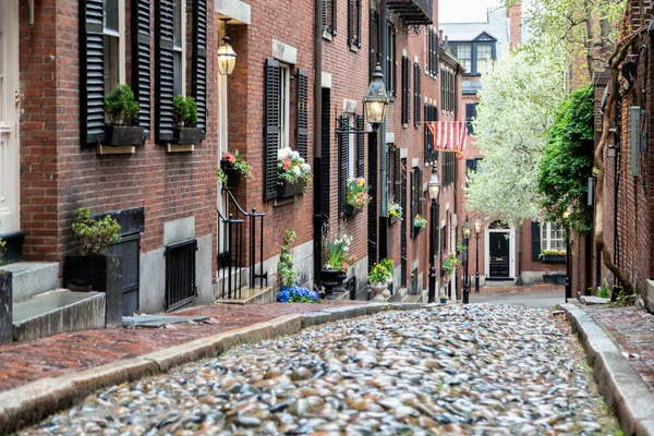 Beacon Hill, Boston 'da Bir Bahar Öğleden Sonra