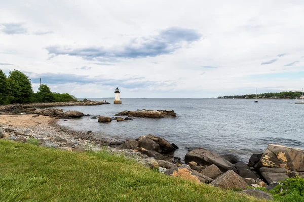 Salem, Massachusetts 'teki Kış Adası Deniz Feneri