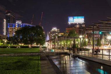 Boston 'daki Rose Kennedy Greenway Parkı