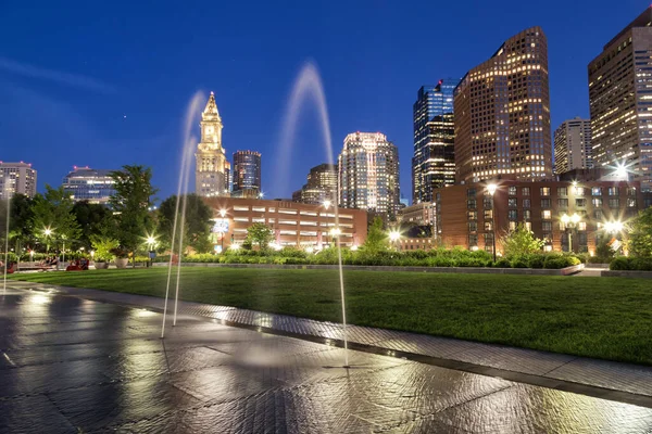 Rose Kennedy Greenway Park in Boston