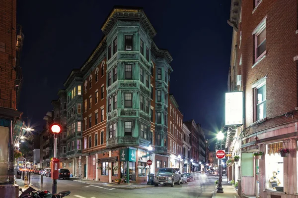 Plaatsen North End Boston — Stockfoto