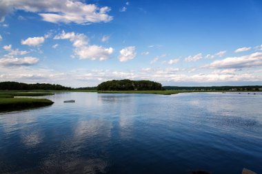Gloucester Massachusetts 'te Harika Bir Yaz Öğleden Sonra