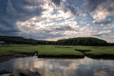 Gloucester Massachusetts 'te Harika Bir Yaz Öğleden Sonra