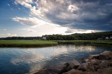 Gloucester Massachusetts 'te Harika Bir Yaz Öğleden Sonra