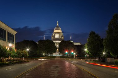 Geceleyin Rhode Island Eyalet Sarayı