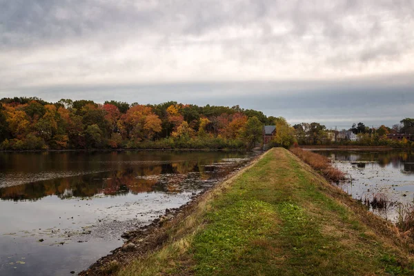 Осенние Пейзажи Массачусетса — стоковое фото