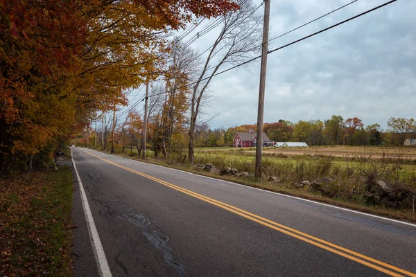 Paisagens Outono Massachusetts — Fotografia de Stock