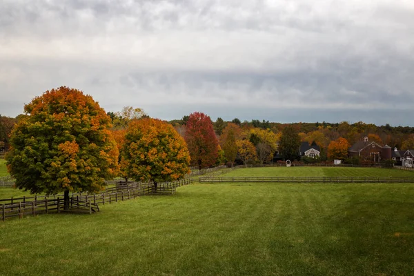 Paisagens Outono Massachusetts — Fotografia de Stock