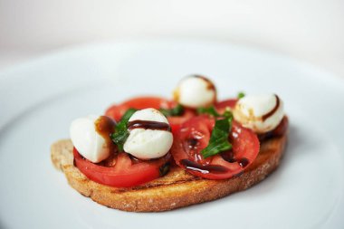 Açık vegetsrian sandviç 