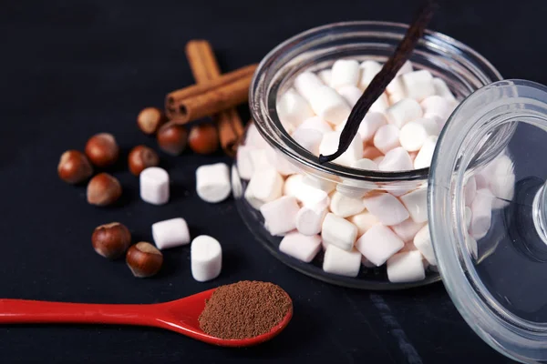 Marshmallow en cacao — Stockfoto