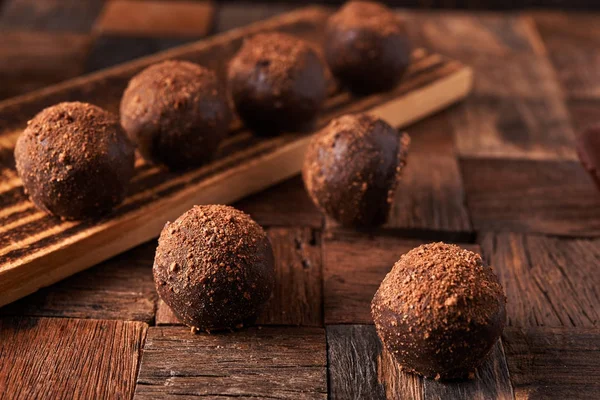 Group of truffle chocolate — Stock Photo, Image